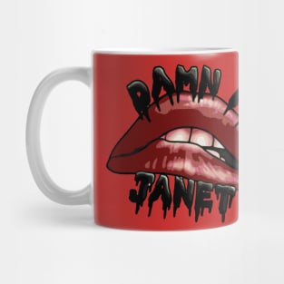 Damn it Janet Lip Mug